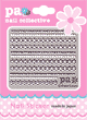 DEAR LAURA pa Nail Collective Nail Sticker (Peta15)