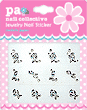 DEAR LAURA pa Nail Collective Jewelry Nail Sticker (Crys03)