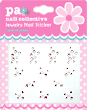 DEAR LAURA pa Nail Collective Jewelry Nail Sticker (Crys08)