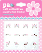 DEAR LAURA pa Nail Collective Jewelry Nail Sticker (Crys11)