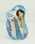 KAI Nail Clipper Heart Shape (Blue) KQ-1302