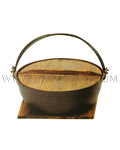 Cast Iron Nabe Pot with Wooden Lid and base 11