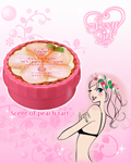 FITS Sexy Girl Hand & Body Whipped Cream (Peach)
