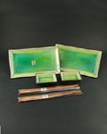 4pc Green Plate Set