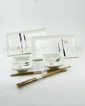 3pc White Plate Set
