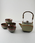 5pc Yellow Tea Set