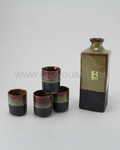 5pc Brown Sake Set