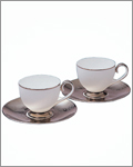 HKC 4pc Coffee Set - Imperial Platinum<br><font color=red>Special Order Only