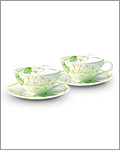 HKC 4pc Coffee set - Geranium