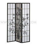 Bamboo Tree Shoji Screens 3 Panels