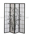 Bamboo Tree Shoji Screens 3 Panels