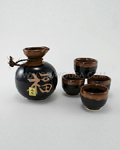 5pc Kanji Sake Set