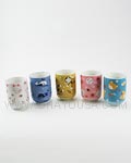 5pc Kids Assorted Design Cup Set