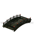 Black Lacquer Sushi Serving Bridge 17