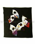 Geisha Fan Furoshiki P1810/B