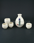 5pc Ivory Sake Set
