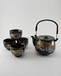 5pc Golden Dragon Tea Set