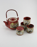 5pc Ume Flower Tea Set