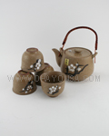 5pc Ume Flower Tea Set