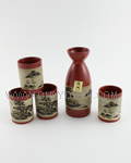 5pc Bonsai Sake Set