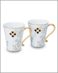 HKC 2pc Jewery Mug set - Onyx Gold