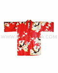Red Flower Happi Coat STS-H34/RE