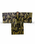Navy Blue Kanji Kimono STS-K204/60NV