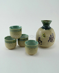 5pc Kanji Sake Set