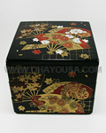 3 Tier Stack Box (Black Hana)